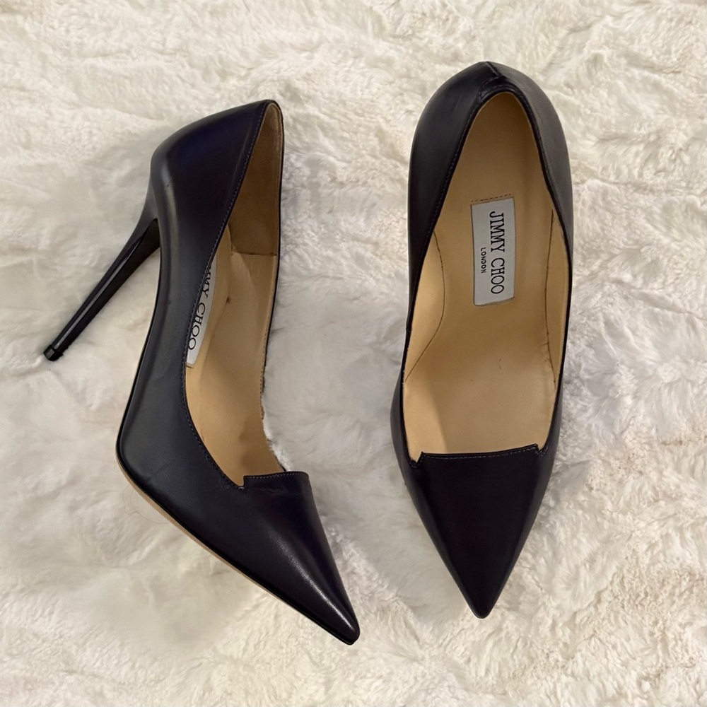 Jimmy Choo Navy Heels